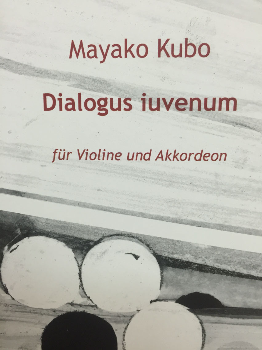 Cover von den Noten Dialogus iuvenum